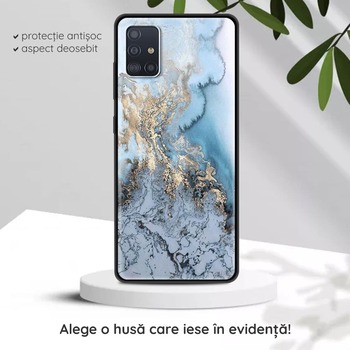 Husa  iPhone 13 Pro Glaze Series Blue Ocean