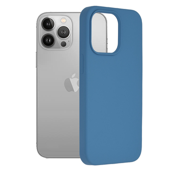 Husa Iphone 13 Pro Soft Denim Blue