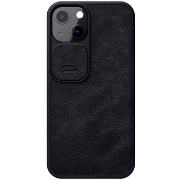 Flipcover Nillkin Qin  iPhone 13 Black Original Leather PRO