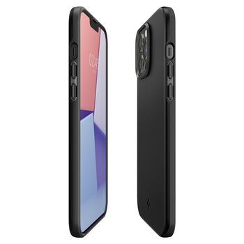 Husa iPhone 13 Pro  Spigen Thin Fit Black