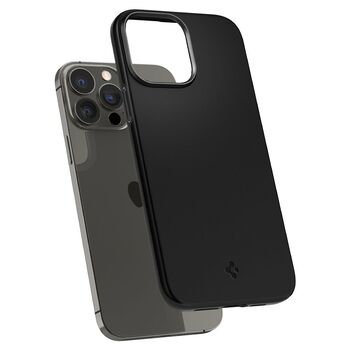 Husa iPhone 13 Pro Max Spigen Thin Fit Black