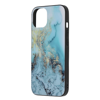 Husa  iPhone 13 Pro Max Glaze Series Blue Ocean