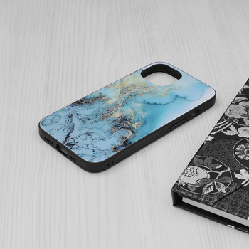 Husa  iPhone 13 Glaze Series Blue Ocean