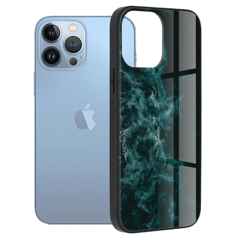 Husa  iPhone 13 Pro Max Glaze Series Blue Nebula