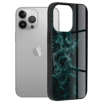 Husa  iPhone 13 Pro Glaze Series Blue Nebula