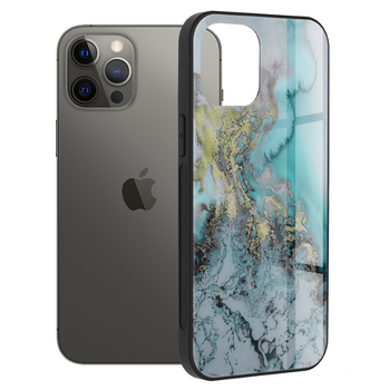 Husa  iPhone 12 Pro Max Glaze Series Blue Ocean