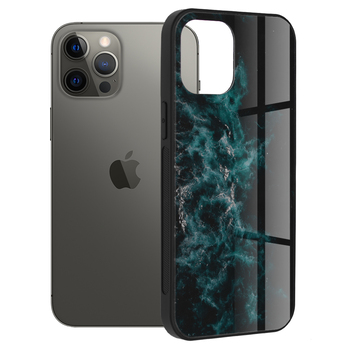 Husa  iPhone 12 Pro Max Glaze Series Blue Nebula