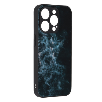 Husa iPhone 15 Pro Max Techsuit Glaze Series Blue Nebula