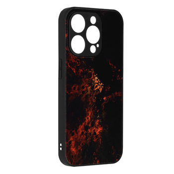 Husa iPhone 15 Pro Max Techsuit Glaze Series Red Nebula