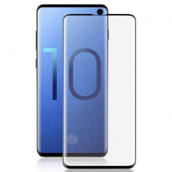 Folie Sticla Samsung Note 10+ 6D Full Adeziv fara gaura pentru amprenta