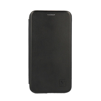 Husa iPhone 13 Pro Flipcover Rounded Negru