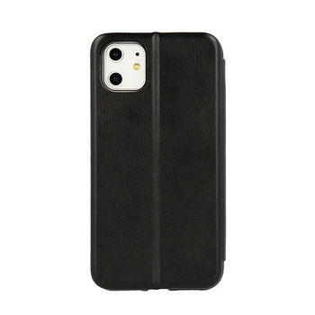 Husa iPhone 13 Pro Flipcover Rounded Negru